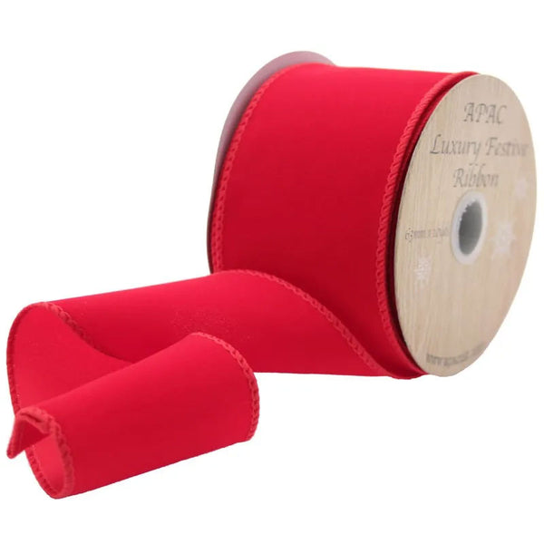 APAC Velvet Ribbon with Wire Edge