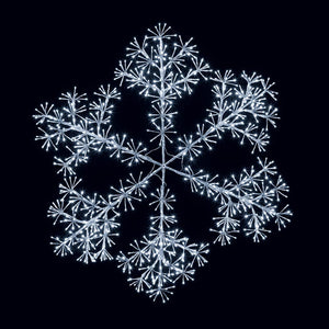 Premier Silver Starburst Snowflake image 0