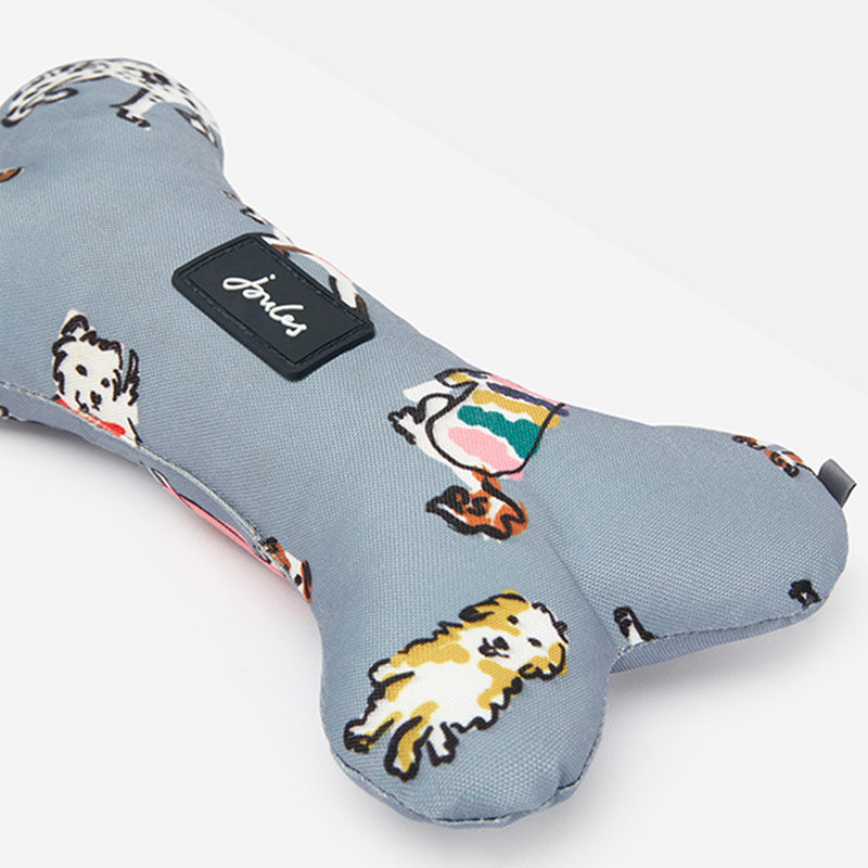 Joules Rainbow Dogs Comfort Bone Dog Toy image 0