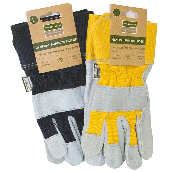 Town & Country General Purpose Rigger Gloves (Pack of 2) image 0