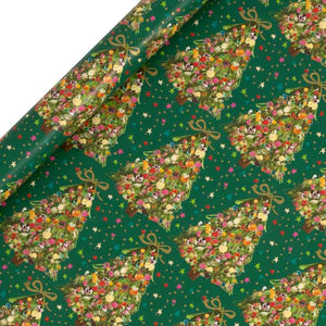 Glick Green Exquisite Evergreen Gift Wrap (4m) image 0