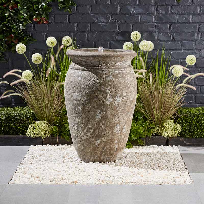 Leona Antique White Water Feature image 0