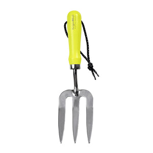 Burgon & Ball FloraBrite® fluorescent hand fork - Yellow image