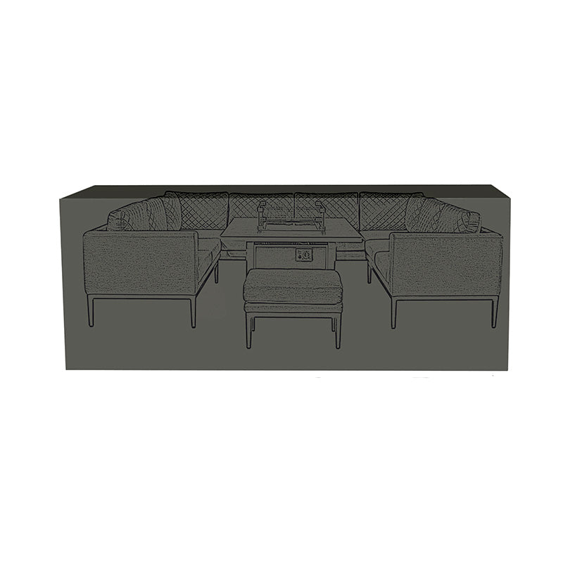 Supremo Cover for U-Shaped Modular Set, 320 x 220cm image 0