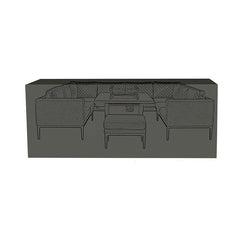 Supremo Cover for U-Shaped Modular Set, 320 x 220cm image 0