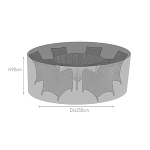 Supremo TEX Furniture Cover for 6 Seat Round Dining Set image 0