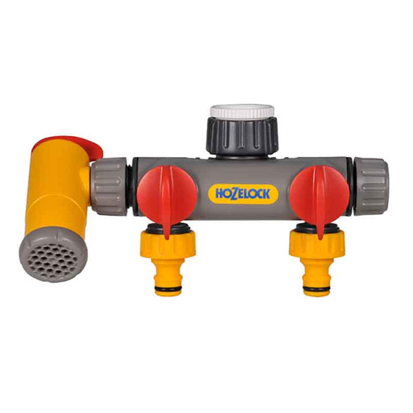 Hozelock Flowmax 3-Way Tap Connector image 2
