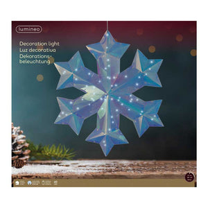 Lumineo Micro LED Hanging Snowflake image 2