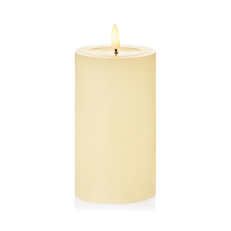 Premier Battery-Operated Cream FLIKABRIGHTS Wax Pool Candle image 0