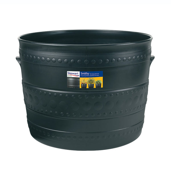 Stewart Garden Smithy Patio Tub Gun Metal image 0