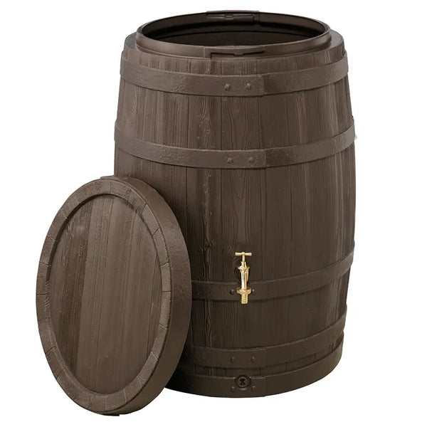 Barrica Barrel Brown Water Butt (260 litres) image 0