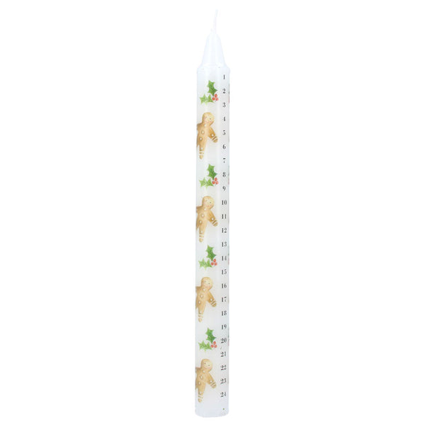 Gisela Graham Gingerbread Advent Candle image 0
