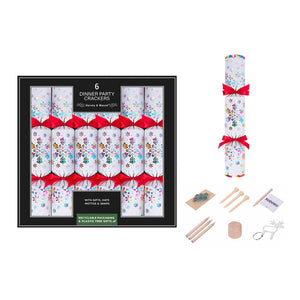 Harvey &amp; Mason 6 Holographic Dinner Party Crackers image 0