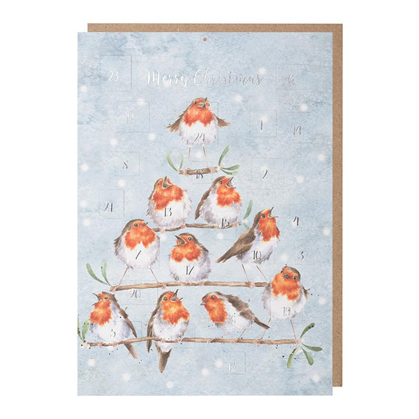 Wrendale Designs Rockin Robins Advent Calendar image 0