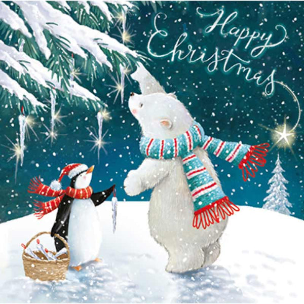 Ling Charity Christmas Cards - Decorating The Tree (Pack of 6) image 0