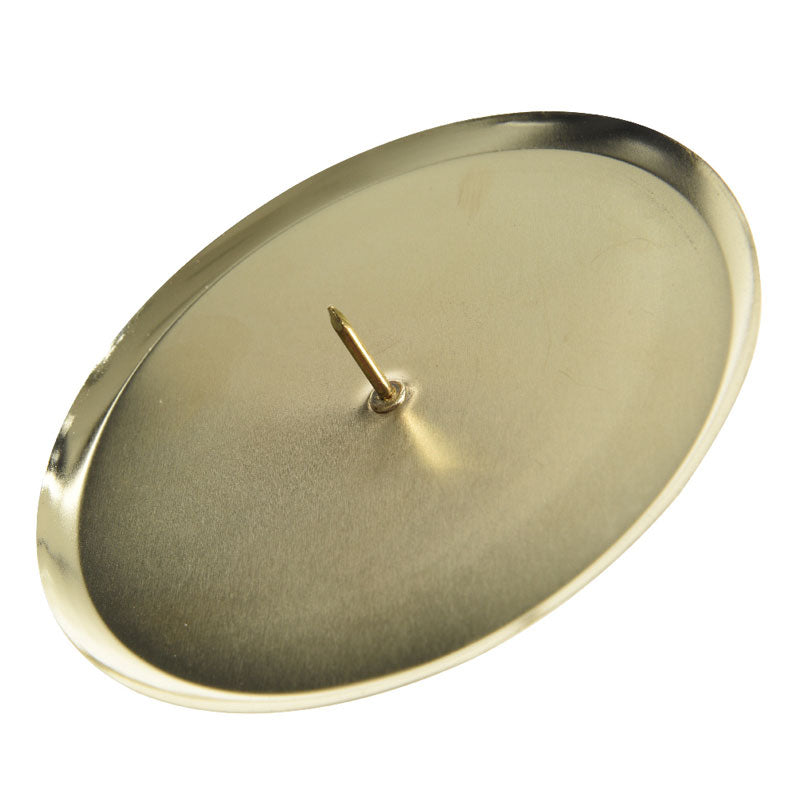 Decoris Light Gold Candle Holder (Pack of 4) image 0