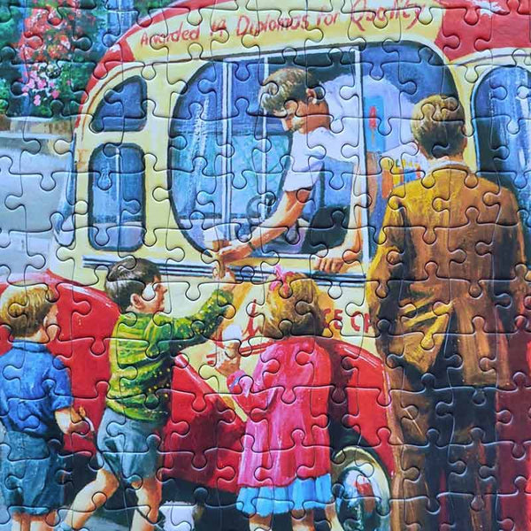 Gibsons Ice Cream By The River 636 Piece Puzzle image 1