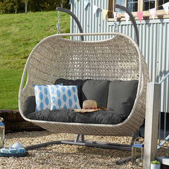 Bramblecrest Monterey Triple Hanging Cocoon in Dove Grey image 0