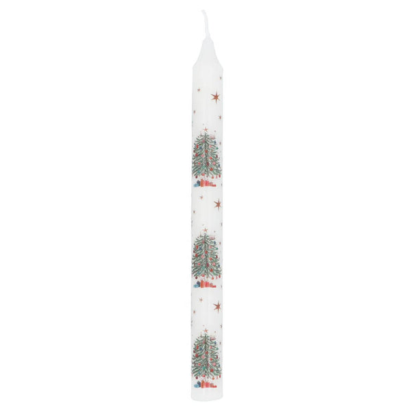 Gisela Graham Nostalgia Tree Dinner Candle image 0