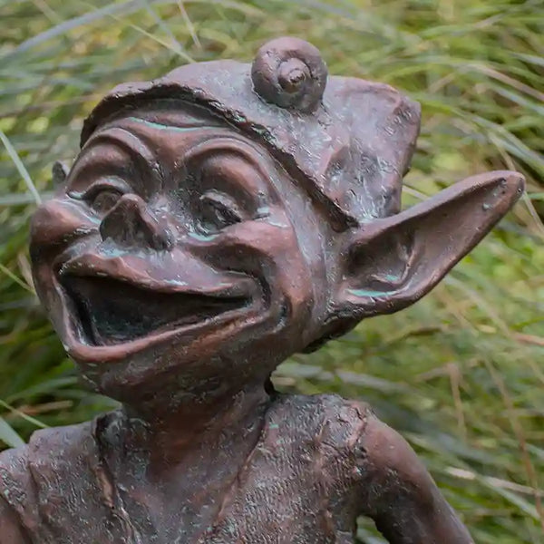 Home & Garden UK Pixie on Snail Garden Statue image 1