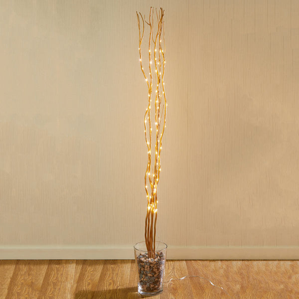 Premier LED Decorative Lit Twigs - Gold image