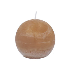 Gisela Graham Light Amber Ball Candle image 0