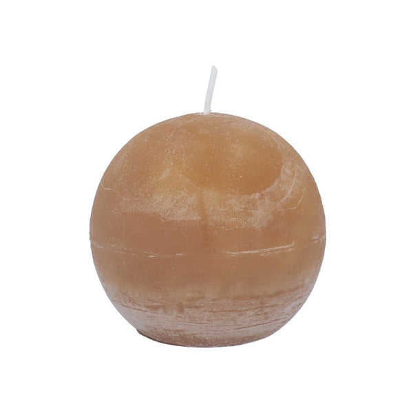 Gisela Graham Light Amber Ball Candle image 0