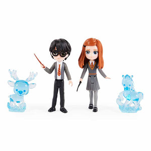 Wizarding World, Magical Minis Harry Potter and Ginny Weasley Patronus Friendship Set, Ages 5+ image 0