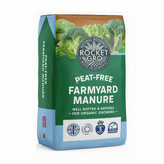 RocketGro Peat-Free Farmyard Manure (40-Litre Bag) image 0