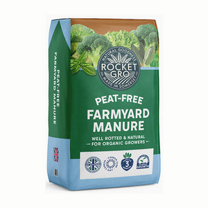 RocketGro Peat-Free Farmyard Manure (40-Litre Bag) image 0