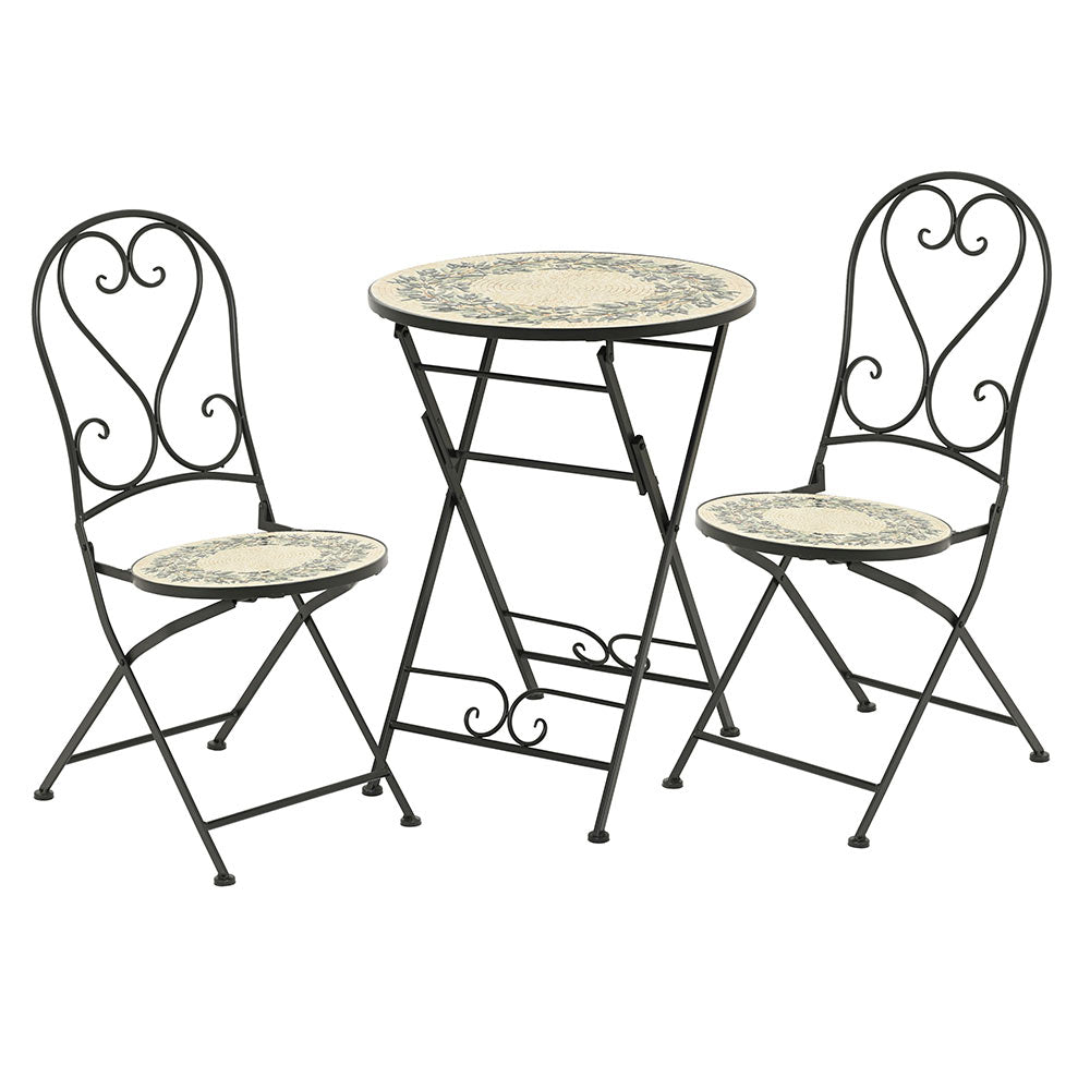 Athens Mosaic Bistro Set image 0