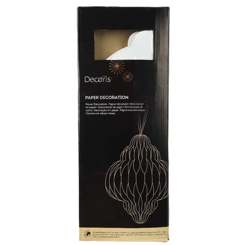Decoris Hanging Paper Onion with Magnetic Closure image 0