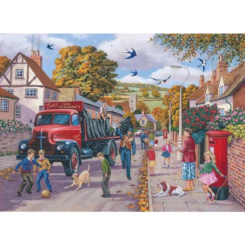 House Of Puzzles Coalman Delivery 1000 Piece Jigsaw Puzzle image 0