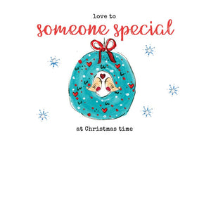 Laura Sherratt Some One Special Hand Finished Christmas Card image 0