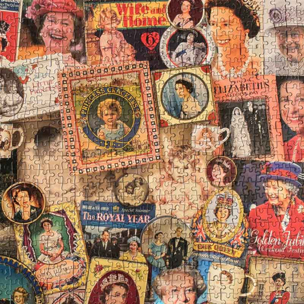 Gibsons Celebrating Our Glorious Queen 1000 Piece Jigsaw Puzzle image 6