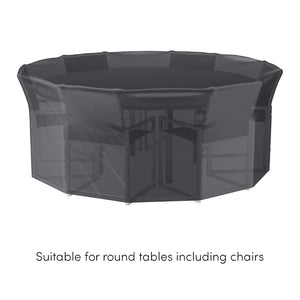 Platinum Aerocover for Outdoor Round Dining Set - 200 x 85cm image 1