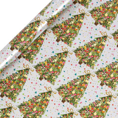 Glick Silver Exquisite Evergreen Gift Wrap (4m) image 0