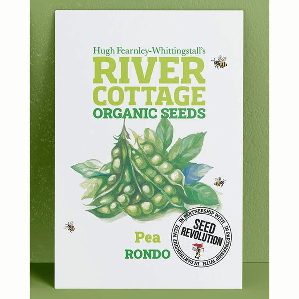 River Cottage Organic Seeds – Pea ‘Rondo’ (1 Packet) image 0