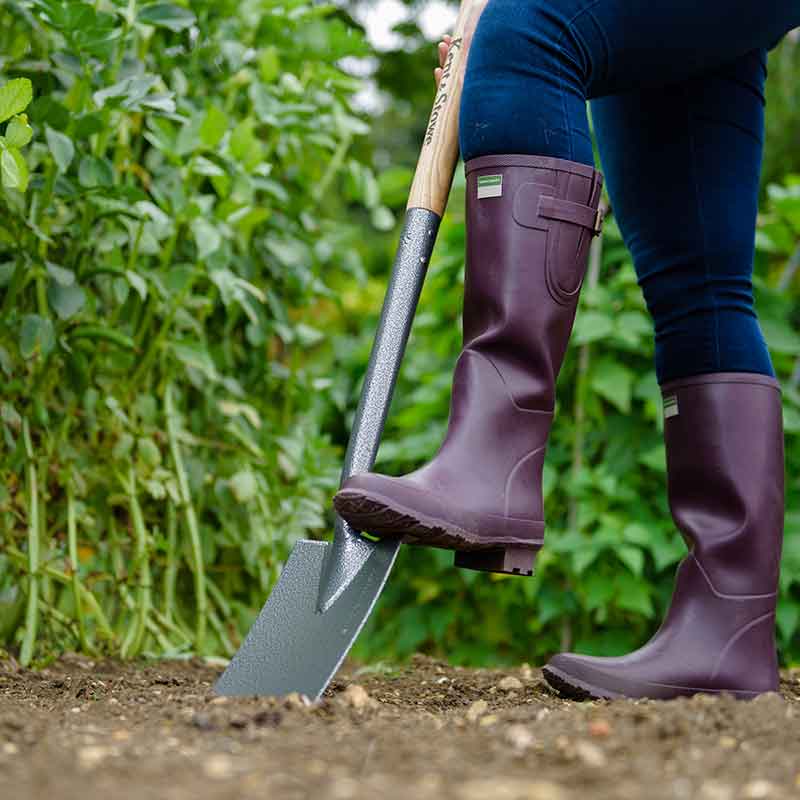 Kent & Stowe Carbon Steel Border Spade image 0