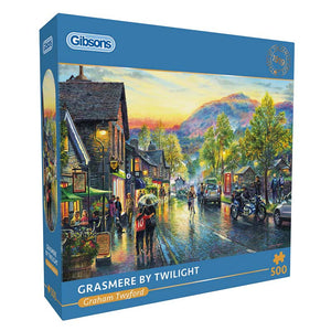 Gibsons Grasmere By Twilight 500 Piece Puzzle image 3