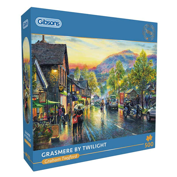 Gibsons Grasmere By Twilight 500 Piece Puzzle image 3