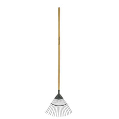 Kent & Stowe Carbon Steel Long Handled Lawn & Leaf Rake image 0