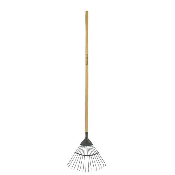 Kent & Stowe Carbon Steel Long Handled Lawn & Leaf Rake image 0