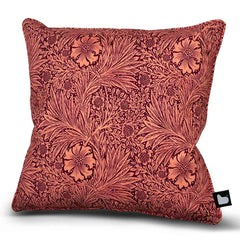 Extreme Lounging B-Cushion William Morris Art Collection, 43 x 43cm – Floral Coral image 0