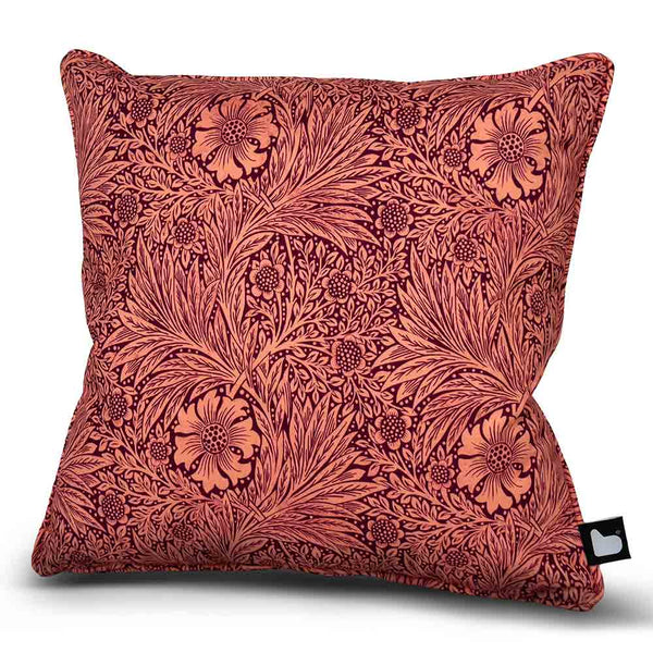 Extreme Lounging B-Cushion William Morris Art Collection, 43 x 43cm – Floral Coral image 0