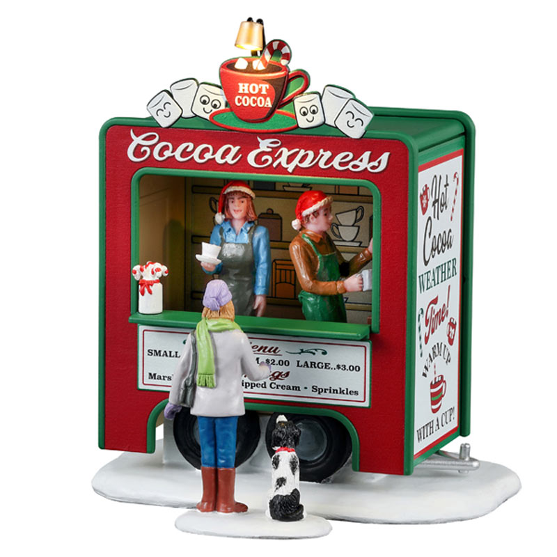 Lemax Cocoa Express (Set of 2) image 0
