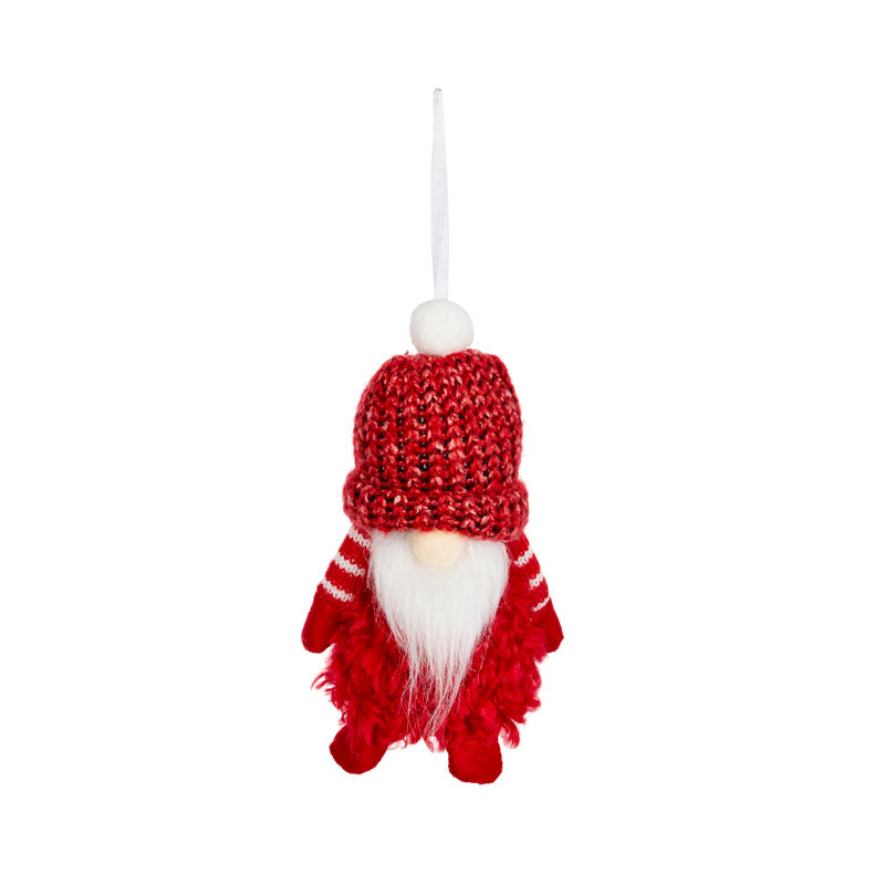 Three Kings Red Bobble Gonk Pendant image 0
