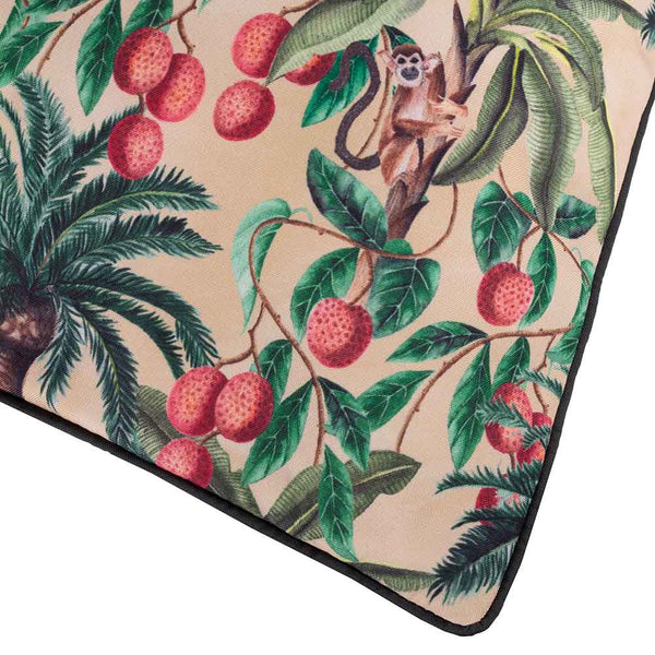Wylder Monkey Palm Outdoor Cushion, 45 x 45cm - Papyrus image 2