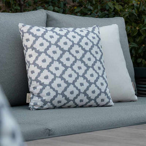 Bramblecrest Square Scatter Cushion, 45 x 45cm - Light Grey Medallion image 2