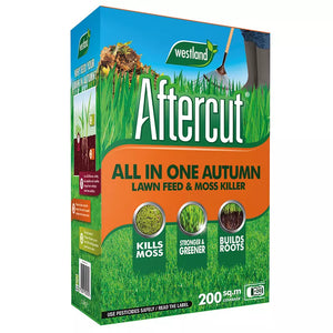 Westland Aftercut All in One Autumn Lawn Feed & Moss Killer - 6.4kg image